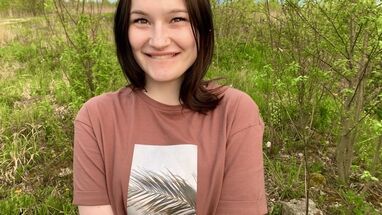 Развести ее на минет на природе было очень легко